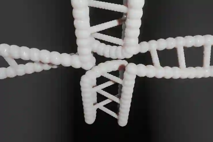 DNA RNA 기본 구조와 차이점